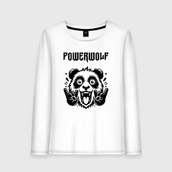 Женский лонгслив Powerwolf - rock panda