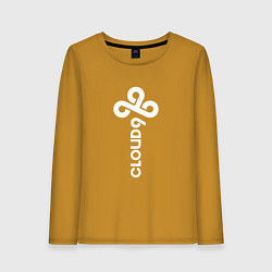 Женский лонгслив Cloud9 - vertical logo