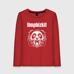 Женский лонгслив Limp Bizkit rock panda