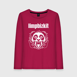 Женский лонгслив Limp Bizkit rock panda