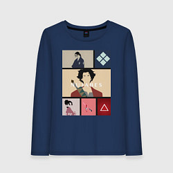 Женский лонгслив Самурай Чамплу Мугэн