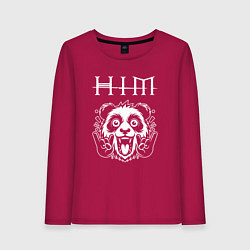 Женский лонгслив HIM rock panda