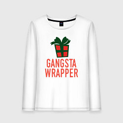 Женский лонгслив Gangsta wrapper