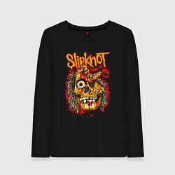 Женский лонгслив Slipknot rock band