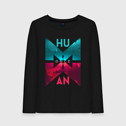 Женский лонгслив Once human logotype