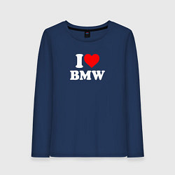 Женский лонгслив I love my BMW