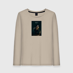 Лонгслив хлопковый женский Suga Butter, цвет: миндальный