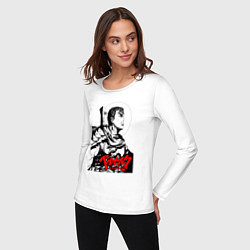 Лонгслив хлопковый женский Berserker - Gats, цвет: белый — фото 2