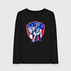 Женский лонгслив Elephant USA