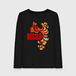 Женский лонгслив Russia