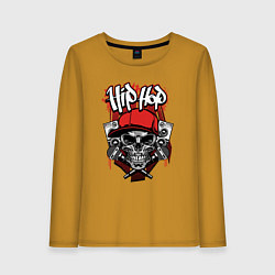 Женский лонгслив Hip-hop skeletor