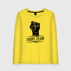 Женский лонгслив Fight club warrior