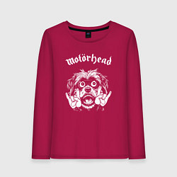 Женский лонгслив Motorhead rock dog