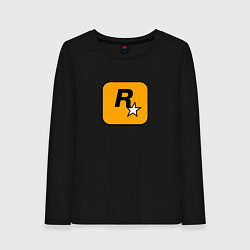 Женский лонгслив Rockstar logo