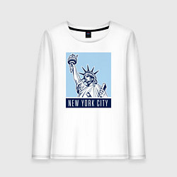 Женский лонгслив New York style