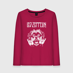 Женский лонгслив Led Zeppelin rock dog