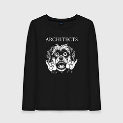 Женский лонгслив Architects rock dog