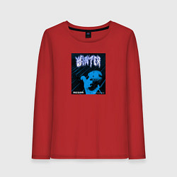 Женский лонгслив Winter айдол