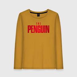 Женский лонгслив The penguin logo