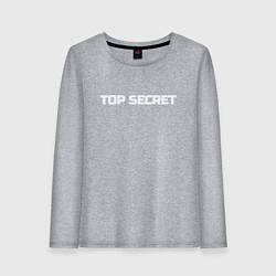 Лонгслив хлопковый женский Top secret, цвет: меланж