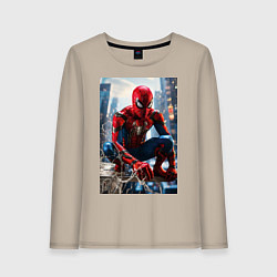 Женский лонгслив Человек-паук на страже справедливости