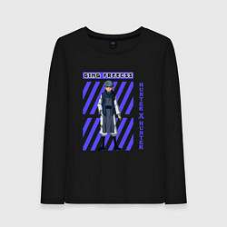 Лонгслив хлопковый женский Хантер Гинг, цвет: черный