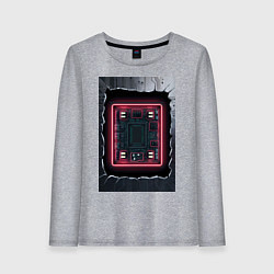 Женский лонгслив Что внутри