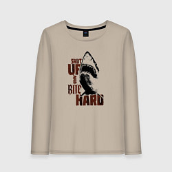 Женский лонгслив Shark threshold