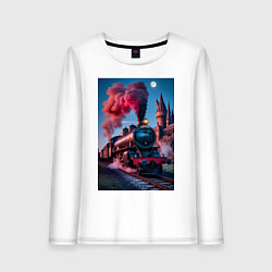 Женский лонгслив Хогвартс-Экспресс