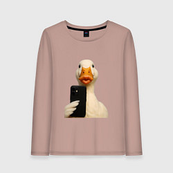 Женский лонгслив Дакфейс