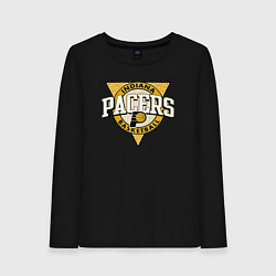Лонгслив хлопковый женский Indiana Pacers basketball, цвет: черный