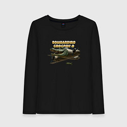 Женский лонгслив Bombardino Crocodillo