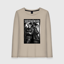 Женский лонгслив XXXTentacion у зеркала