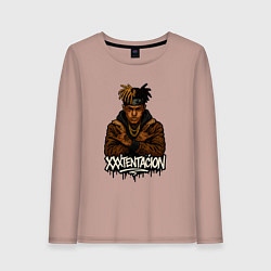 Женский лонгслив XXXTentacion скрещенные руки