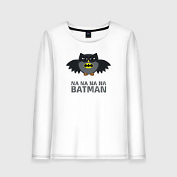 Женский лонгслив Owl Batman