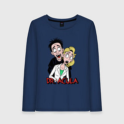 Женский лонгслив Доктор Акула