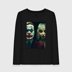Женский лонгслив Джокер и Харли Квинн