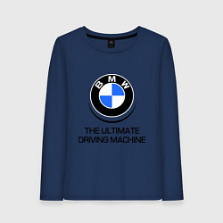 Женский лонгслив BMW Driving Machine