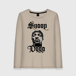 Женский лонгслив Snoop Dogg Face