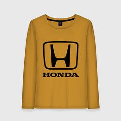 Женский лонгслив Honda logo