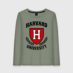 Женский лонгслив Harvard University