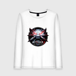 Лонгслив хлопковый женский The Witcher 3, цвет: белый