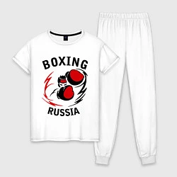 Женская пижама Boxing Russia Forever