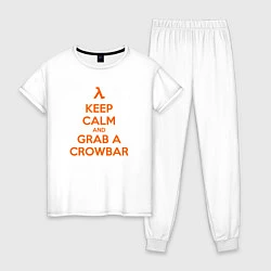 Женская пижама Keep Calm & Grab a Crowbar