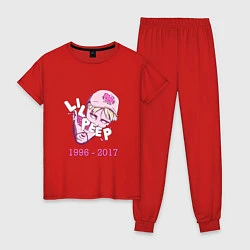 Женская пижама Lil Peep: 1996-2017
