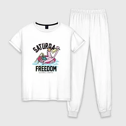 Женская пижама Saturday Freedom