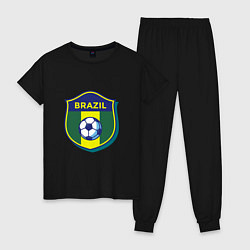 Женская пижама Brazil Football