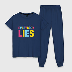 Женская пижама Everybody Lies