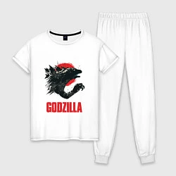 Женская пижама Godzilla: Red Sun