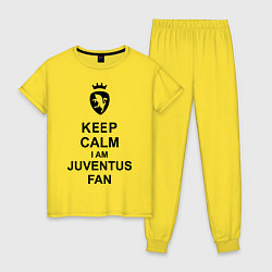 Женская пижама Keep Calm & Juventus fan
